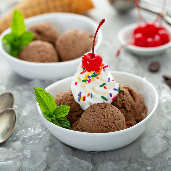 Chocolate ice cream