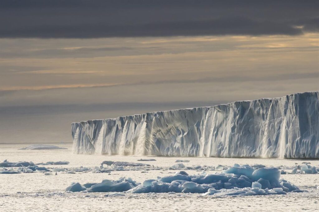 Παγόνουνο στο Svalbard αντιστέκεται στην υπερθέρμανση και τη ρύπανση της ατμόσφαιρας 